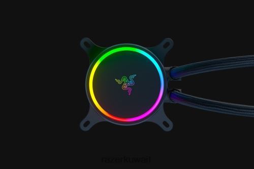 مكون الكمبيوتر Razer مبرد سائل هانبو كروما آر جي بي آيو (غطاء مضخة آر جي بي) لون واحد 86D68618