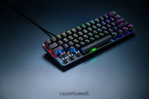 لوحة المفاتيح Razer هنتسمان ميني تناظري - أمريكي لون واحد 86D68673