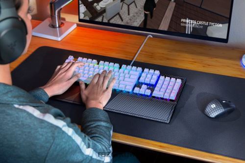 لوحة المفاتيح Razer Blackwidow v3 - المفتاح الأخضر - الولايات المتحدة - إصدار roblox أبيض 86D68659