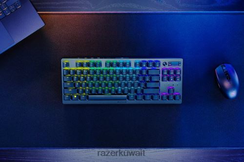 لوحة المفاتيح Razer Deathstalker V2 Pro Tenkeyless - مفتاح بصري نقري - الولايات المتحدة أسود 86D68666