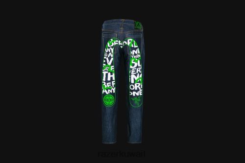ثياب Razer طباعة Evisu Daicock مع جينز مطرز بالجزرة #2017 لون واحد 86D686192