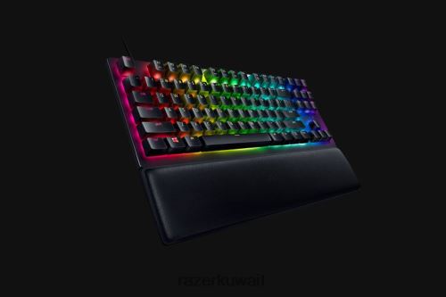 لوحة المفاتيح Razer Huntsman V2 Tenkeyless - مفتاح بصري نقري - الولايات المتحدة أسود 86D68671