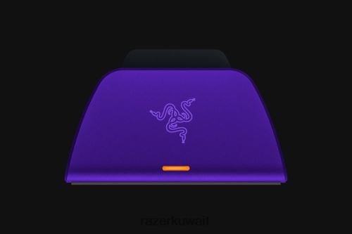 وحدة التحكم Razer حامل شحن سريع لجهاز PS5 أرجواني 86D686172