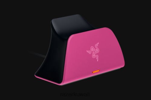 وحدة التحكم Razer حامل شحن سريع لجهاز PS5 لون القرنفل 86D686173