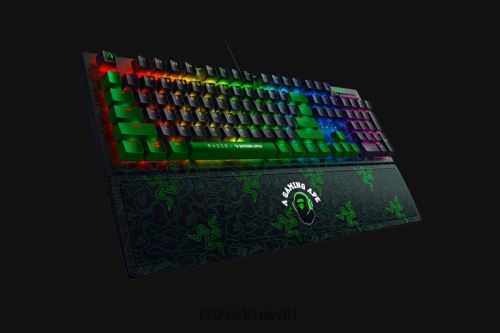 لوحة المفاتيح Razer X *A Bathing Ape بلاك ويدو v3 - التبديل الأخضر - لنا أخضر 86D68660