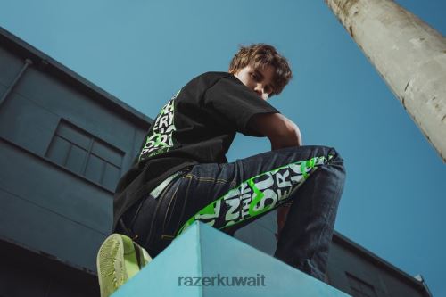 ثياب Razer تيشيرت بطبعة evisu دايكوك لون واحد 86D686191