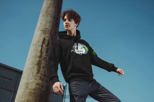 ثياب Razer evisu godhead هوديي لون واحد 86D686193