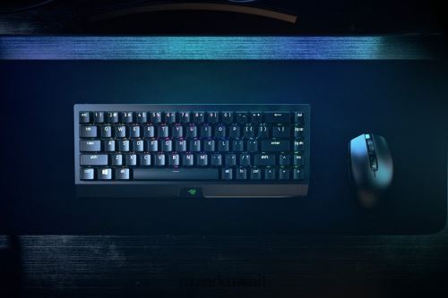 لوحة المفاتيح Razer بلاك ويدو v3 ميني هايبر سبيد - مفتاح أصفر - الولايات المتحدة أسود 86D68663